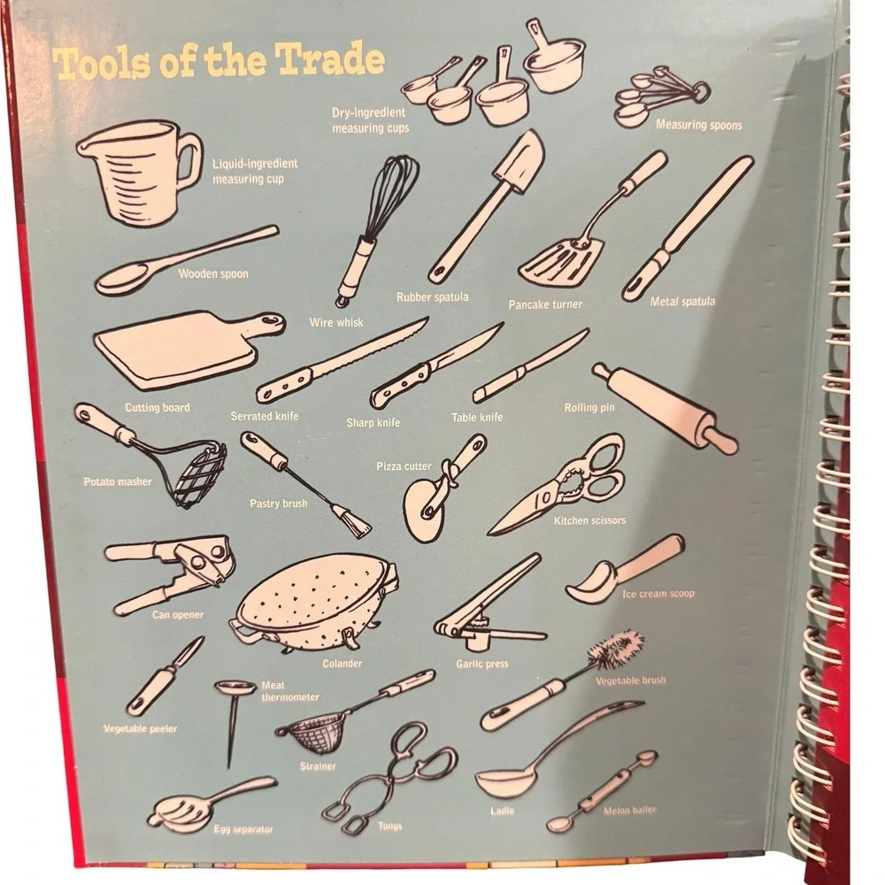 Betty Crocker Kids Cook! Cookbook‎ 2007 2nd Edition Spiral Bound Hardcover
